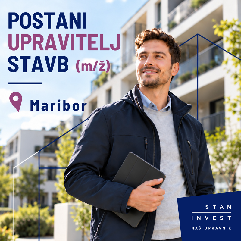 Postani upravitelj stavb m/ž