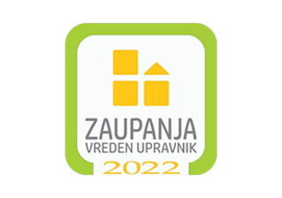 Staninvest je ponosen imetnik certifikata Zaupanja vreden upravnik za leto 2022